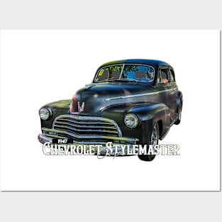 1947 Chevrolet Stylemaster Coupe Posters and Art